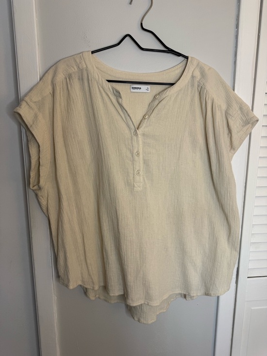 Sonoma Tops - Sonoma Cream Short-Sleeve Top